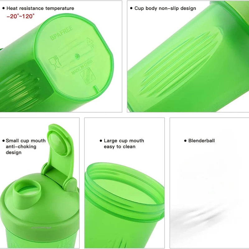 400 ML Leak Proof Shaker Bottles